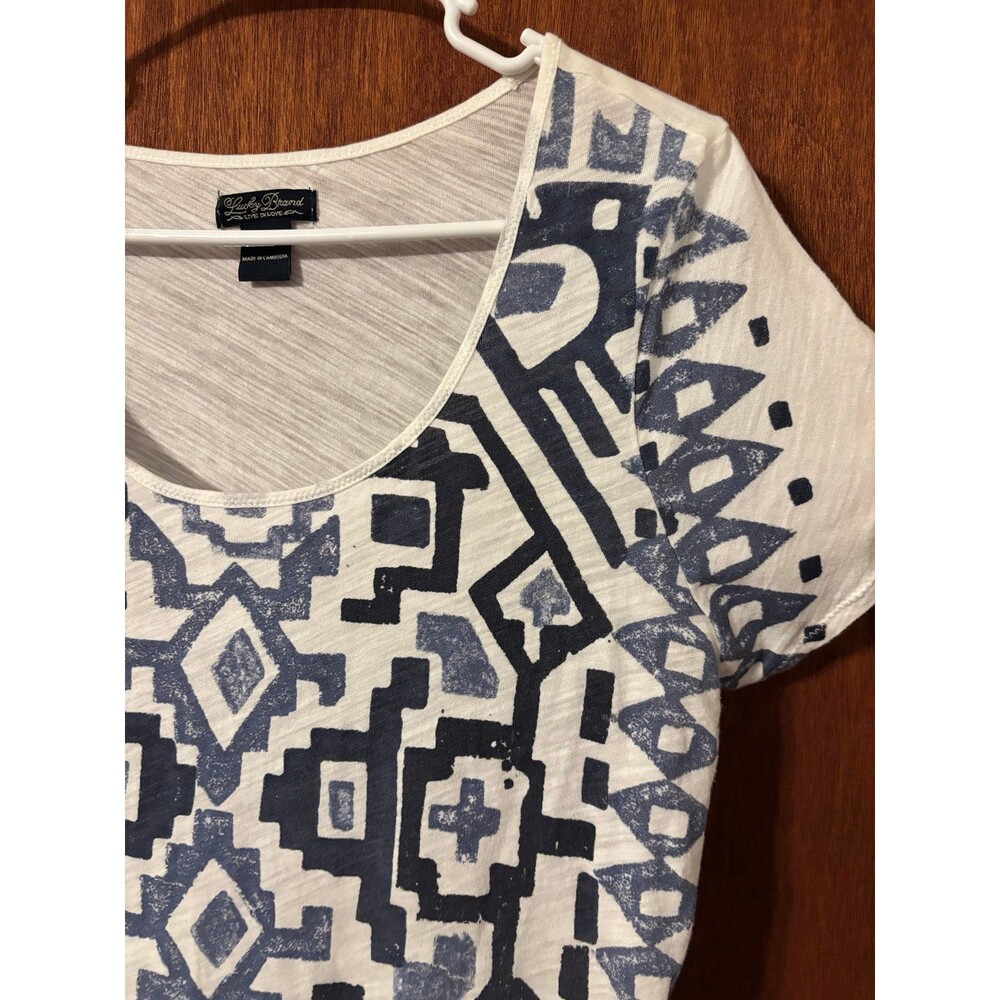 Lucky Brand Shirt Size Large 100% Cotton - Picture 2 of 5